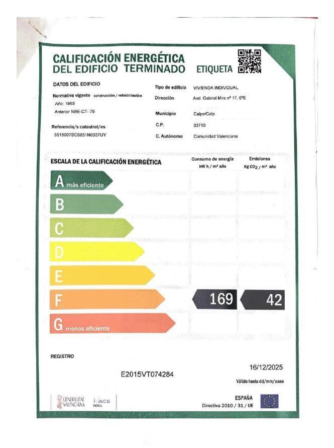 Apartament Frontimar Calpe Zewnętrze zdjęcie